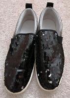 Soccx Slippers Leder Pailletten schwarz silber Größe 38 wneu Thüringen - Erfurt Vorschau