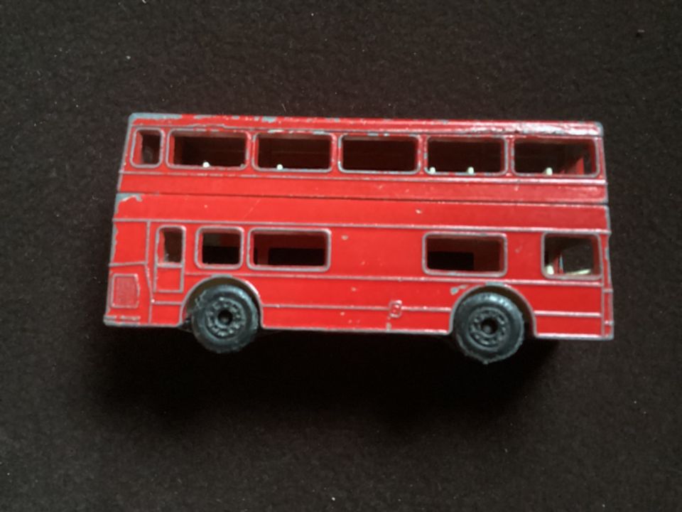 Matchbox Superfast Nr. 17 The Londoner Bus rot 1972 in Neuwied