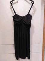 Glänzendes schwarzes Kleid/Minikleid schwarz/Strandkleid/Partykle Bayern - Kulmain Vorschau