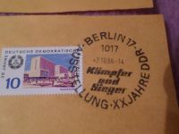 12 Briefmarken 20 Jahre DDR Sonderstempel 7.10.69,Min 1495-1506, Berlin - Marzahn Vorschau