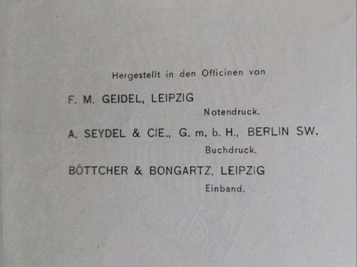 ✔️Sang und Klang 19.Jahrhundert Noten Buch in Lengenfeld Vogtland