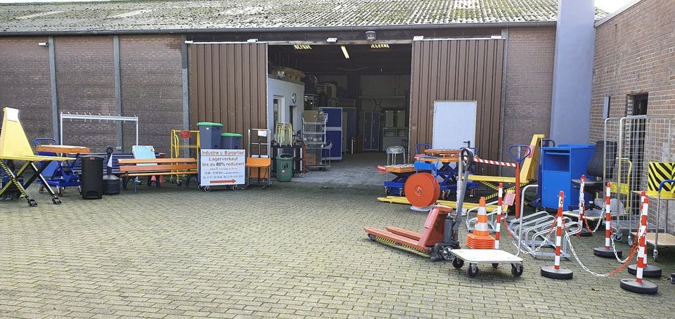 -57% 350Kg Scheren- Hubtischwagen Handkurbel Spindelhubtischwagen in Xanten