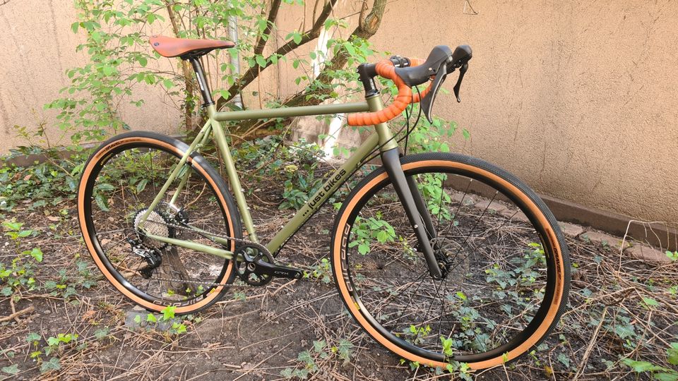 CrMo Gravel Bike Just Bikes JB04 Shimano GRX-600 Ritchey Brooks in Berlin