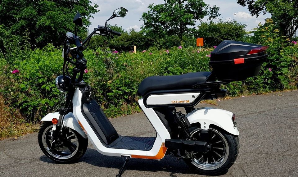 - Dayi E-Baldur 2.0 e-Roller e-Scooter Elektroroller Moped 60 Ah in Ganderkesee