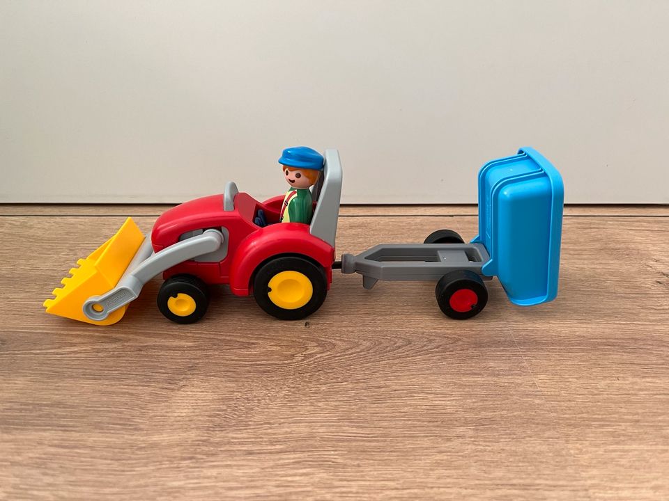 Playmobil 123 Traktor mit Anhänger in Rommerskirchen
