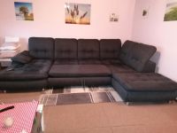 Sofa grau mit Bettfunktion und verstellbaren Lehnen Bayern - Traunstein Vorschau