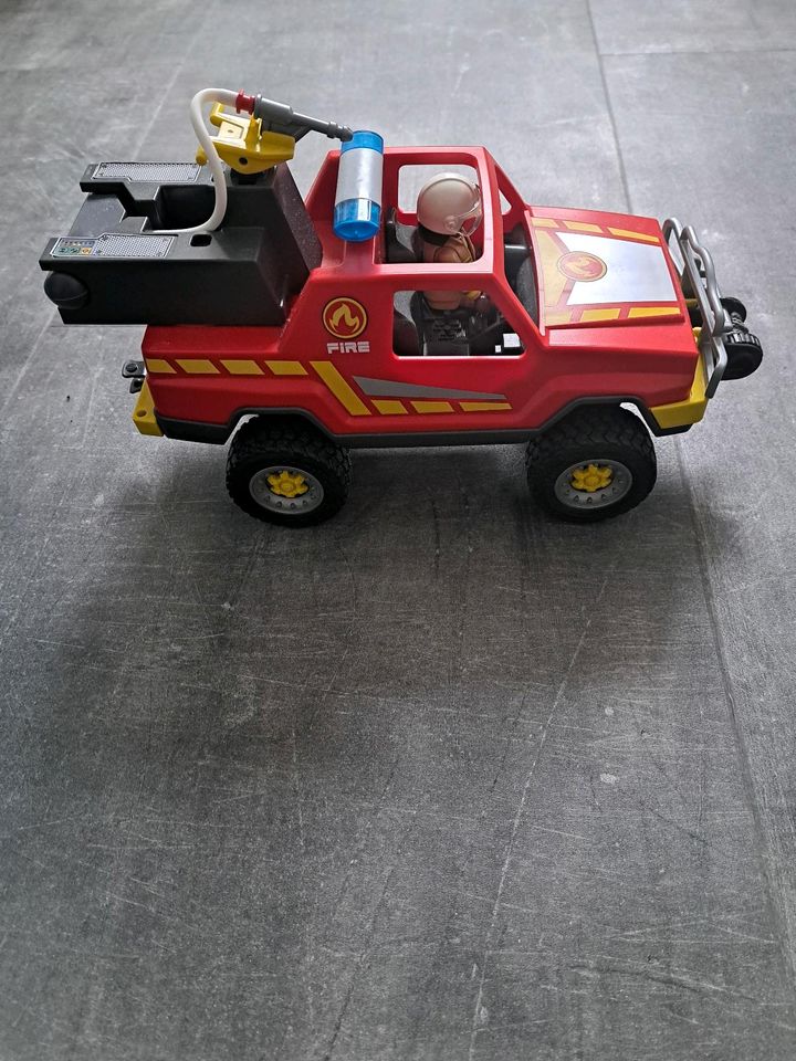 Feuerwehrautos Playmobil in Crottendorf Erzgebirge