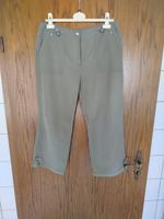 Leichte 3/4 Damen Hose khaki Größe 40 Rheinland-Pfalz - Hergenfeld Vorschau
