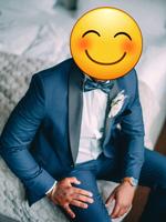 Marineblau - 3 Teilig Hochzeit Anzug (Smoking) -Gr 50 -Slim Fit Bonn - Nordstadt  Vorschau