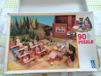 Puzzle Sylvanian Bären Waldschule 90 Teile retro alt Baden-Württemberg - Scheer Vorschau