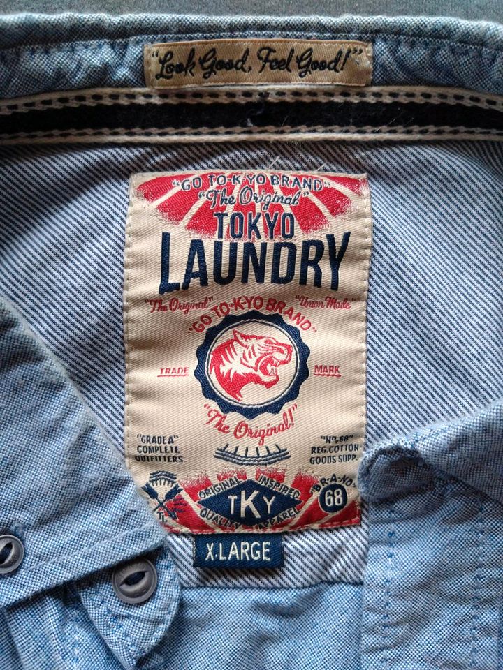 Tokyo Laundry Herrenhemd Gr. XXL in Querfurt