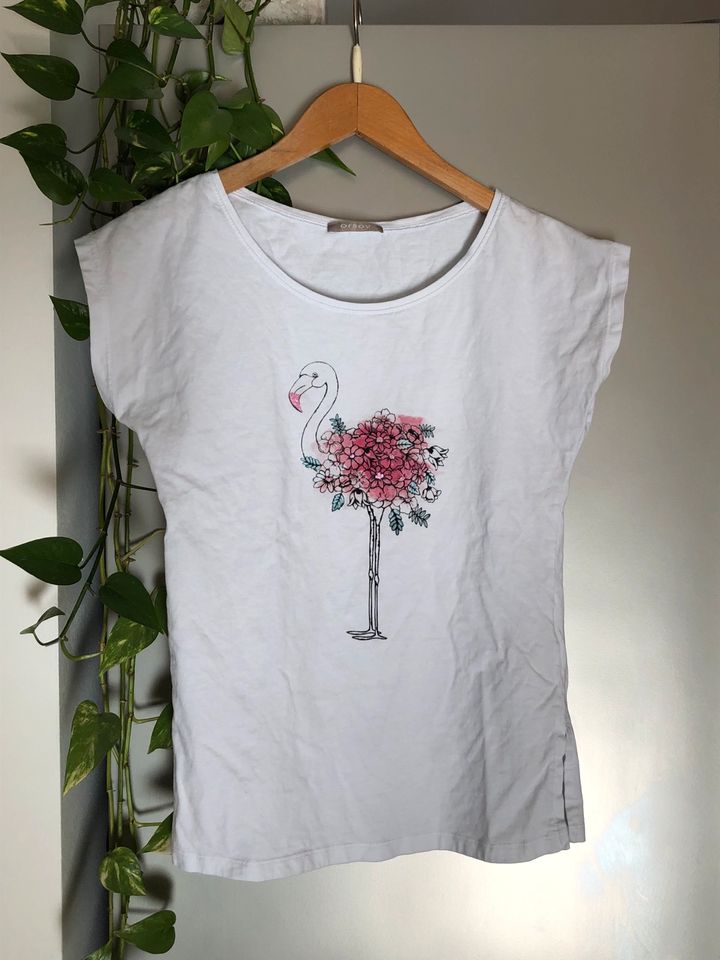 Damen T-Shirt / Shirt mit Flamingo Motiv in Ingolstadt