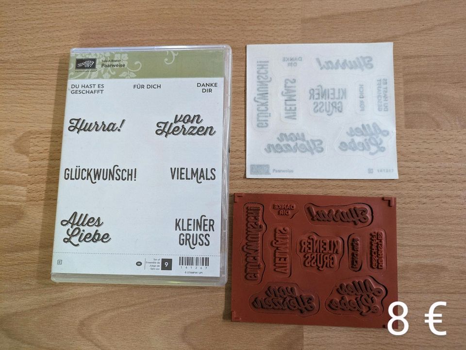 Verschiedene Stampin Up Stempelsets in Schwaigern