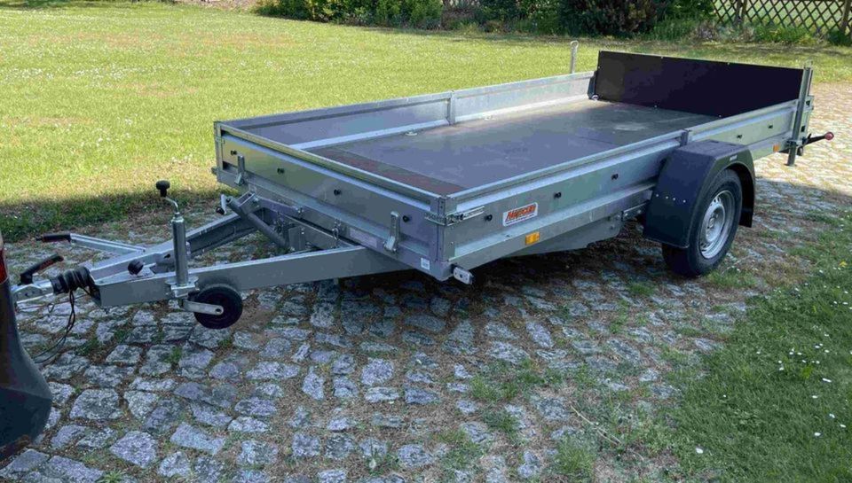 1500kg 380x180cm Trailer Quad PKW Anhänger Autotransporter Neptun in Penzlin