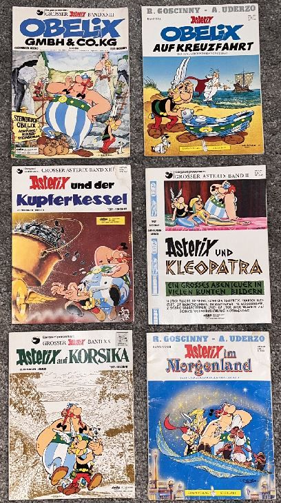 Verkaufe Asterix Comics - alt – 12 Stück in Frankfurt am Main