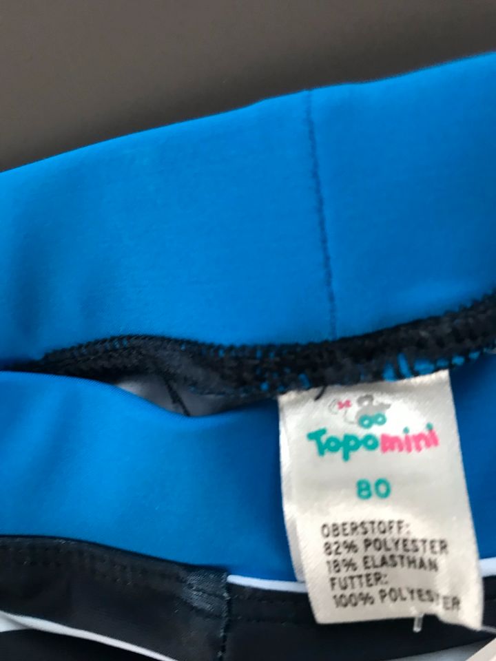 Badehose Größe 80 neu und Short Größe 74 in Tornesch