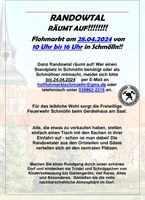 Hofflohmarkt Randowtal-Schmölln, 28.04.2024, 10-16 Uhr!! Brandenburg - Randowtal (Schmölln) Vorschau