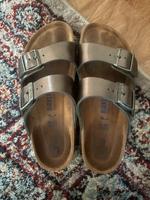Birkenstock Arizona Anthrazit metallic 39 Nordrhein-Westfalen - Essen-Haarzopf Vorschau