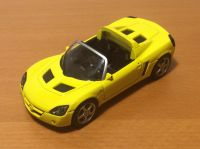 Opel Speedster Modell 1:43 gelb von Schuco Hessen - Bad Soden am Taunus Vorschau