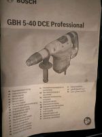 Bosch Bohrhammer GBH 5-40 DCE Professional Friedrichshain-Kreuzberg - Friedrichshain Vorschau
