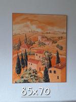 Bild Druck auf Holz Toskana 85x70 cm Landschaft Italien Bochum - Bochum-Nord Vorschau