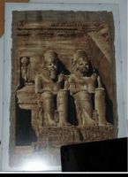 Tempel Abi Simbel- Orig. Papyrus aus Ägypten -Bild -Deko - Tapete Simmern - Hunsrück Vorschau