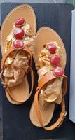 Aerin Zehenstegsandalen/Dianetten/T-Strap/Sandalen lederfarben Bayern - Eichstätt Vorschau