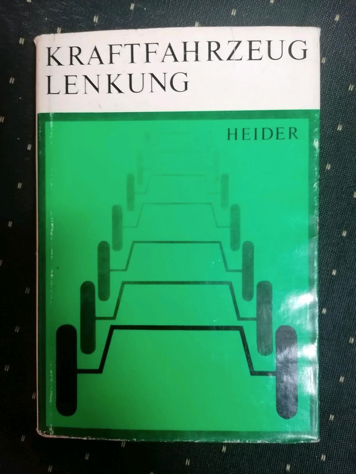 Kraftfahrzeug Lenkung Herbert Heider Buch DDR VEB 1969 in Masserberg