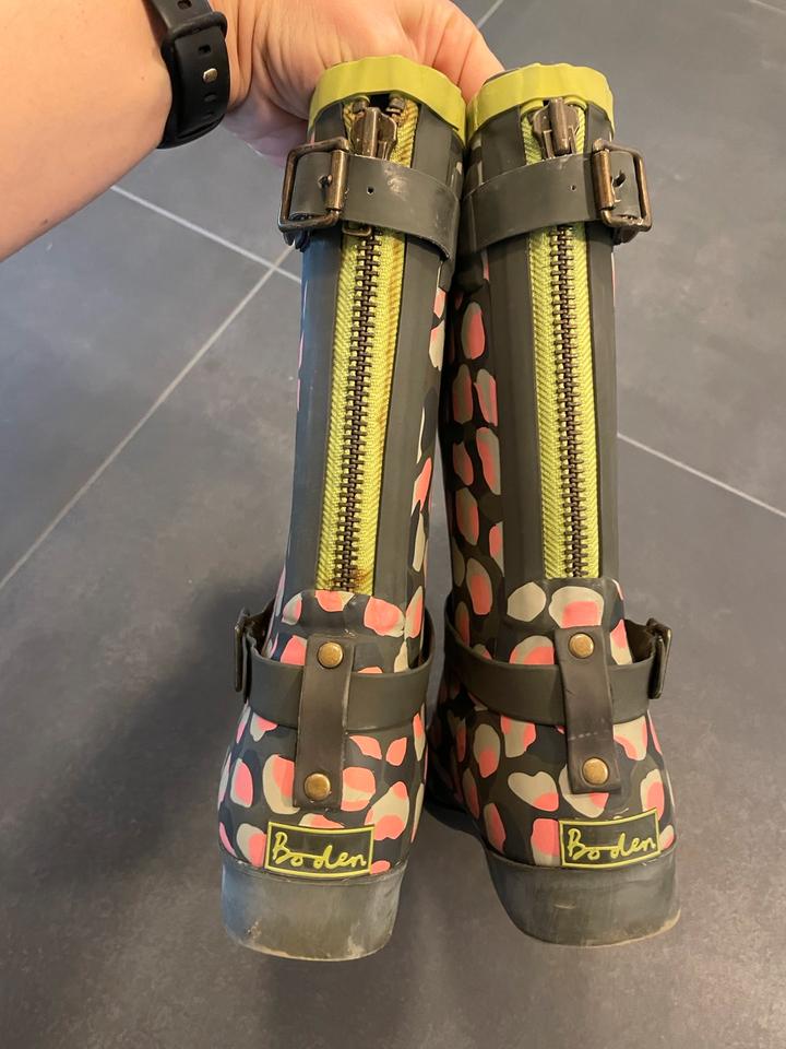 Boden Gummistiefel Regenstiefel Leo pink camouflage Gr. 38 in Erbendorf