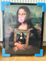 Mona Lisa Popart Leinwand mit Schattenfugenrahmen 45x60cm NEU Berlin - Kladow Vorschau