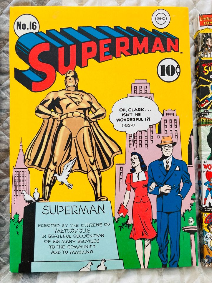 3x Leinwand Superhelden DC Comic Retro in Fredersdorf-Vogelsdorf