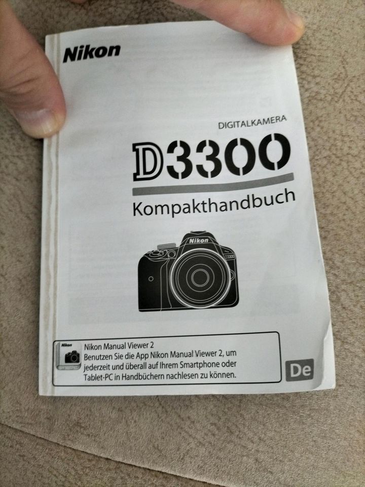 Digitalkamera Nikon d 3300 in Ettenheim