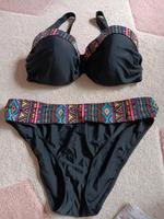 Bonprix Bikini, schwarz / bunt Nordrhein-Westfalen - Schwerte Vorschau