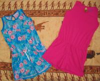 Jumpsuit Overall ALIVE Gr.158 Pink Blau Jersey Floral Sommer München - Maxvorstadt Vorschau