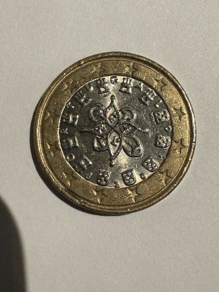 1 Euro Münze Portugal 2010 in Hannover