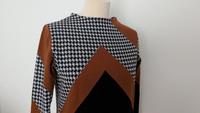 GERRY WEBER Longsleeve Pullover Sweater schwarz weiß braun Gr. M München - Laim Vorschau