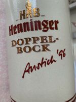 HENNINGER Doppelbock Anstich 96 Bierkrug Krug 0,5l Hessen - Selters Vorschau