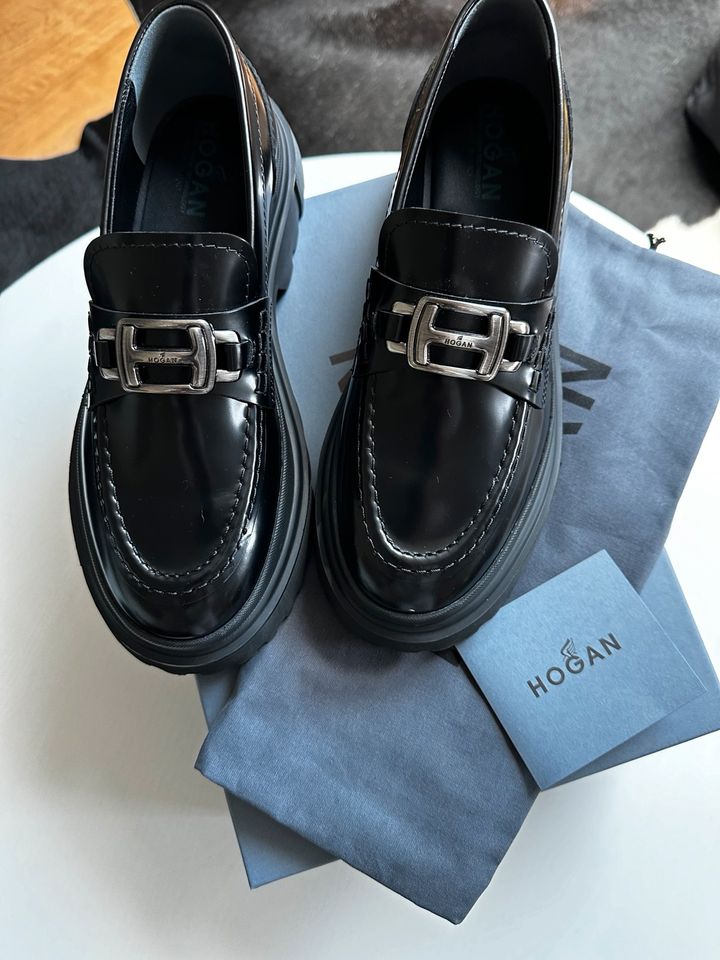 Hogan Loafer, gr.39, schwarz, Top Zustand in Lüdenscheid