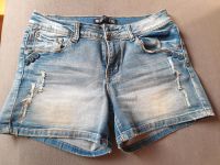 Hotel de Ville Hotpans Shorts kurze Jeans Hose Gr. 38 blau Parchim - Landkreis - Sukow Vorschau