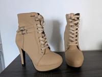Stiefel beige Kiel - Mettenhof Vorschau