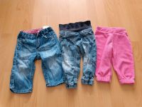 Paket 3 Hosen Jeans Mädchen Jogginghose 74 Bayern - Markt Schwaben Vorschau