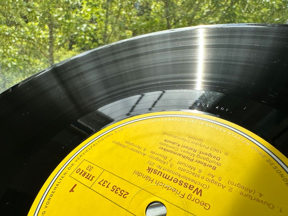 LP Vinyl Händel Wassermusik Berliner Philharmoniker R. Kubelik in Berlin