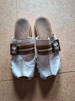 Beige/braune Clogs Rieker Gr. 34 Bayern - Greding Vorschau