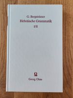 G. Bergsträsser, Hebräische Grammatik (Nachdr. Gesenius) Pankow - Prenzlauer Berg Vorschau