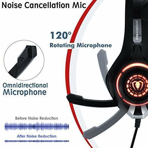 Beexcellent GM-1 Kabelgebundenes 3,5-mm-Gaming-Headset mit LED in Aschaffenburg