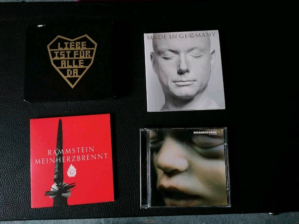 CDs von Lordi und Rammstein in Coburg