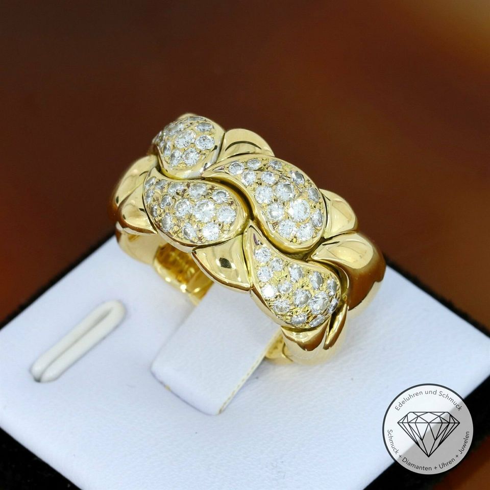 Wert 7.900,- Wempe Ring 0,98 ct 750 Gelb Gold 18k xxyy 160721 in Dortmund