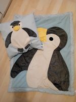 Kuscheldecke Spieldecke Krabbeldecke mit Kopfkissen Pinguin Baden-Württemberg - Eppelheim Vorschau