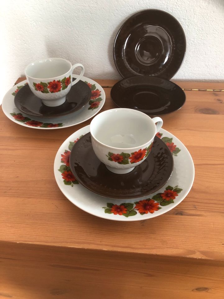 Tausche 2 x Kaffeetassen / Mitterteich Porzellan in Röttenbach (bei Erlangen)