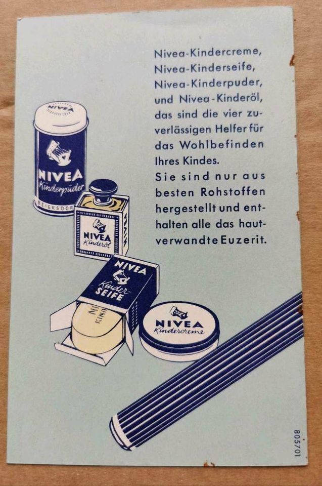 Wiegekarte Nivea in Plauen
